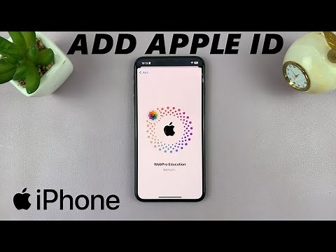 How To Add Apple ID (Account) To iPhone