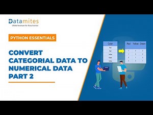 Convert Categorical Data to Numerical Data Part2 | Machine Learning