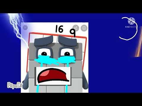 Numberblocks Nine Crying goes nineteen