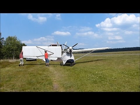 Comco - Ikarus C22 CS Aero - Abbau und Verstauen im Anhänger
