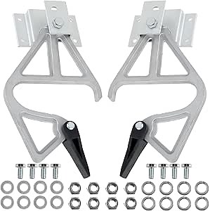 2Pcs Extension Ladder Locks for 28-11, Aluminum Alloy Extension Ladder Locks Kit, Extension Ladder Locks Kit, Sturdy Extension Ladder Parts, Telescoping Ladder Locks Set