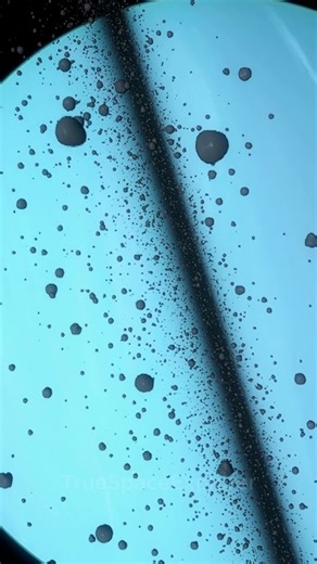 Neptune’s Rings Up Close (Simulation)