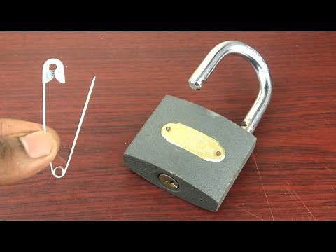 How to Open a Lock without key Easy - 4 Ways to Open a Lock - Amazing life hacks with Locks 🔴 NEW