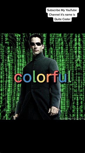 How to Create Colorful Matrix Effect in Batch File | Programming Tutorial