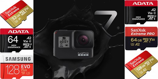 失敗しない！GoPro｢HERO7 Black｣のmicroSDカードの選び方とおすすめ解説 | DroneWiki
