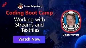 Understanding Text Files and Streams in Delphi