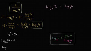 Using the logarithm change of base rule