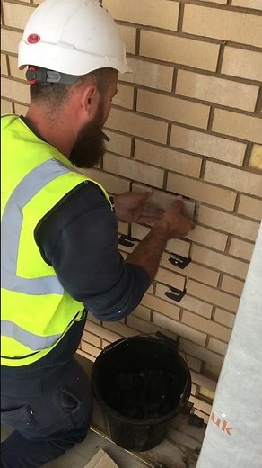 Gebrik Brick Cladding Systems - Brick Slip Installation