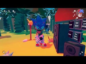 rec room fnf vs sonic exe too slow encore