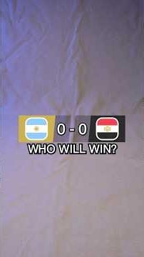 Argentina vs Egypt 2026 World Cup Last 16 Sticker Pack Prediction #panini #worldcup2026 #football