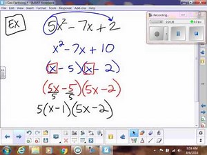 7 Factoring AC Method