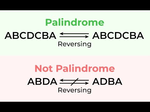 string palindrome in java