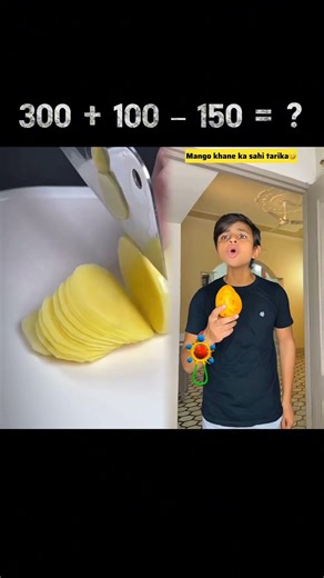 Mango khane ka sahi tarika
