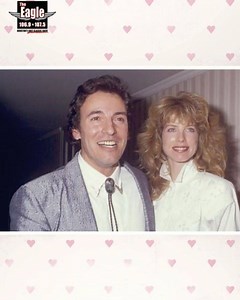 #TodayinRock May 13th 1985 Bruce Springsteen and Julianne Phillips were married. They separated in 1989 | Houston's Eagle