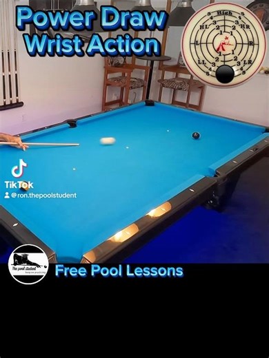 Drawing the cue ball (Free Pool lessons)