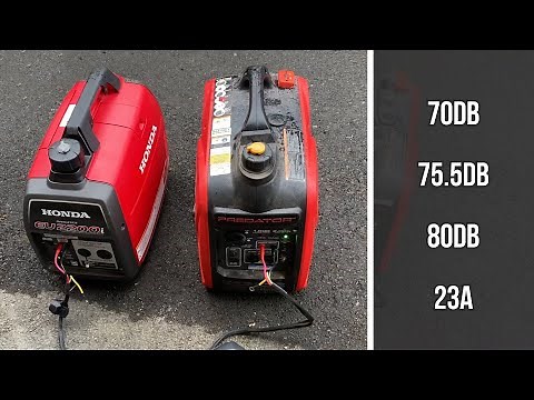 Predator 2000 vs Honda Generator