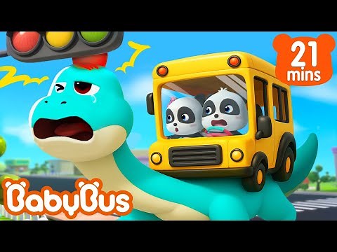 Chuyến xe buýt đưa các chú khủng long đi bệnh viện | Kiki | Nhạc thiếu nhi vui nhộn | BabyBus