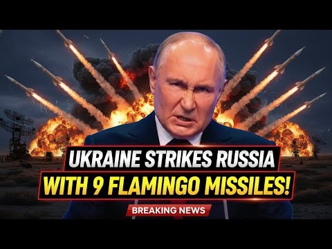 Ukraine STRIKES Russia with 9 Flamingo Missiles!