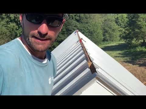 How to Install Standing Seam Metal Roofing