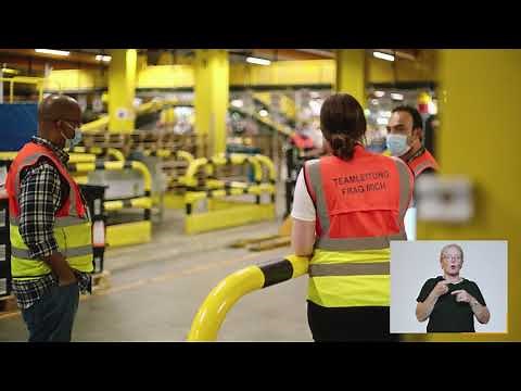 Ein Tag im Amazon Logistikzentrum Frankenthal