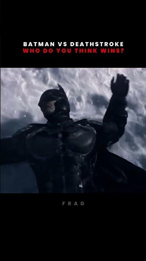 Batman VS Deathstroke 🦇🔥 Who do you think wins? | Batman Arkham Origins