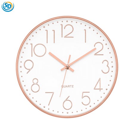 SD Wall Clock 11.8" - Rose Gold - Walmart.ca