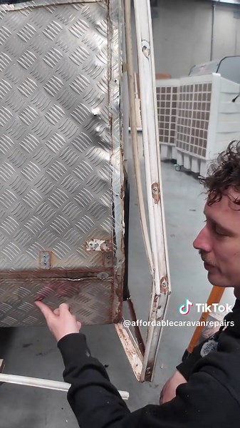 Discovering Surprising Finds While Repairing Caravans