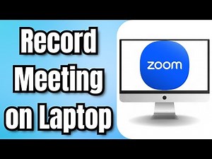 How To Record Zoom Meeting On Laptop – Full Guide