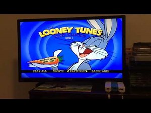 The looney tunes golden collection volume 1 disc 1 2003 dvd opening and menu walkthrough remake