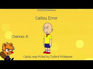 Caillou Error