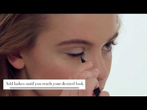 Eylure: How-to Apply Individual Lashes