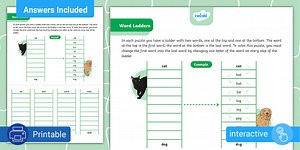 Verbal Reasoning - Word Ladders puzzle #1