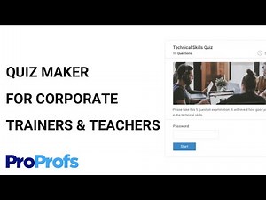 A Corporate Trainer or a Teacher? Learn to Create Online Tests