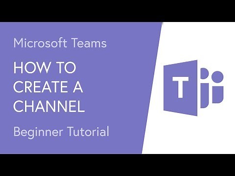 How to Create a Channel in Microsoft Teams
