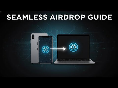 How To Use AirDrop Between iPhone and Mac - Complete Walkthrough