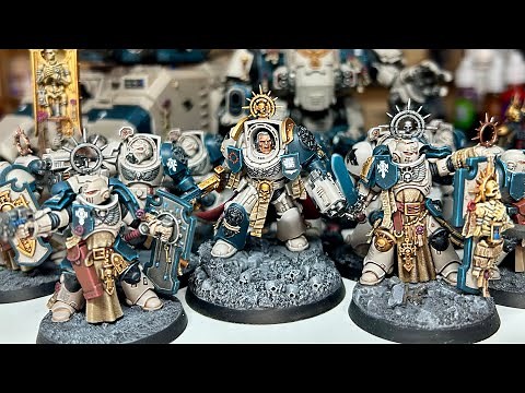 Painting the best space marine chapter!