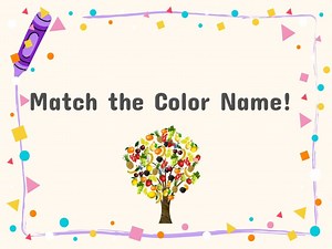 Match the color name!