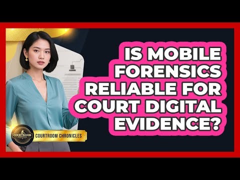 Is Mobile Forensics Reliable For Court Digital Evidence? - Courtroom Chronicles