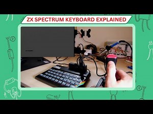 How the ZX Spectrum Keyboard Works - Deep Dive