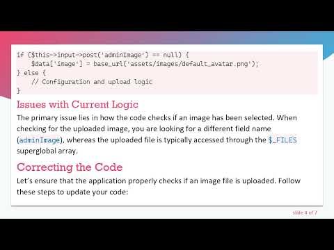 How to Properly Handle Image Uploads in CodeIgniter 3