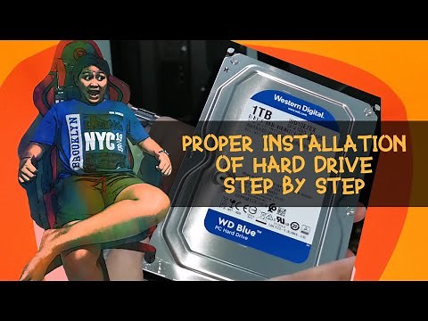 How To Install HDD 1TB Complete Step by Step