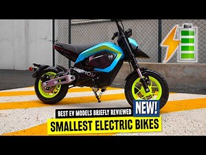 9 Smallest Electric Motorcycles that Are Big on High-Tech and Riding Fun