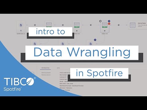 Intro to Data Wrangling in Spotfire | Data Canvas Overview