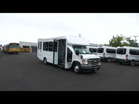 2026 Ford Turtle Top 12 Passenger + 2 Wheelchair ADA Shuttle Bus - S07190