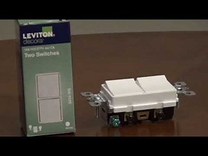 Double Single Pole Switch