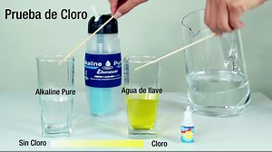 Nuevo THERMO ALKALINE PURE Sistema de Filtración Avanzada. Demostración de eliminación del cloro ¡Purifica el agua que tomas! | Chemisette