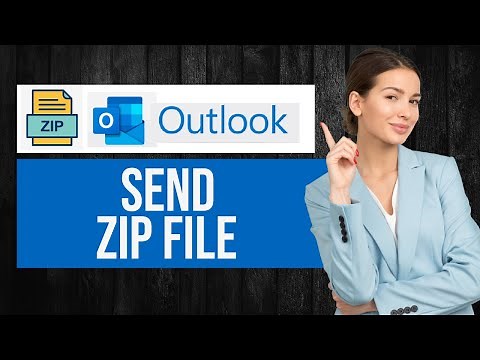 How to Send a ZIP File in Outlook | Attach Compressed Folder in Email