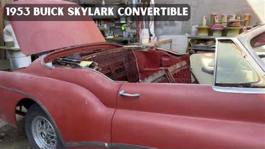 1953 Buick Skylark Convertible – Classic Restoration Project Car