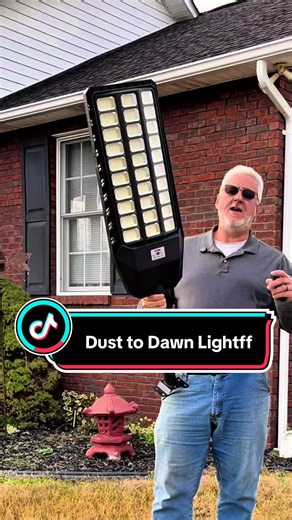 Solar Powered Outdoor Street Light #solarlight #outdoorlighting #tiktokshopcreatorpicks #tiktokshopblackfriday #tiktokshopholidayhaul @Hykoont Shop