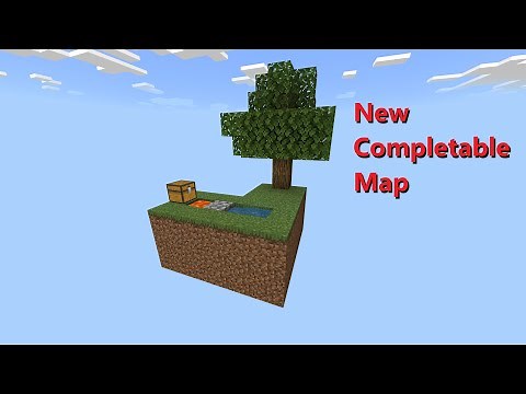 New Beatable Skyblock Map Bedrock Download (Link in Description)
